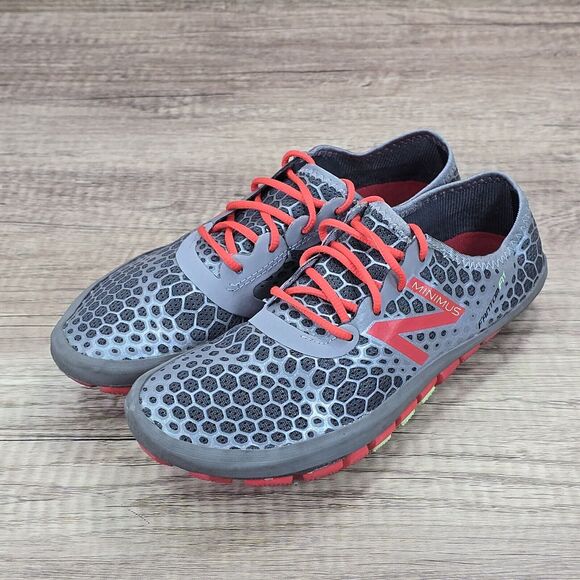 New Balance Minimus Women's Size 7 Gray Red Barefoot Trail Running Shoes (WR1GP) - Picture 9 of 9